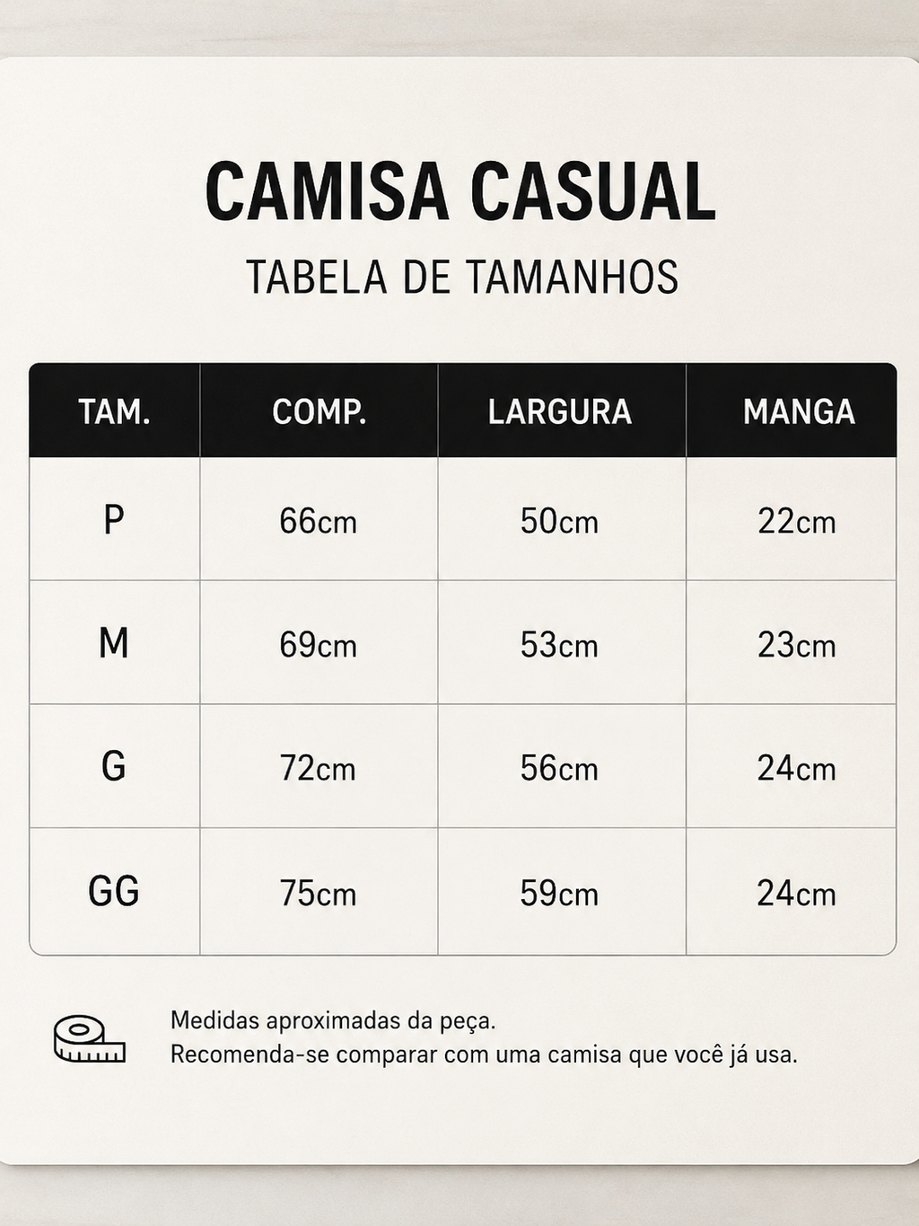 Camisa Cache